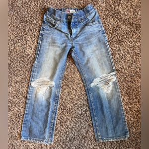 Boys size 7 Levi jeans